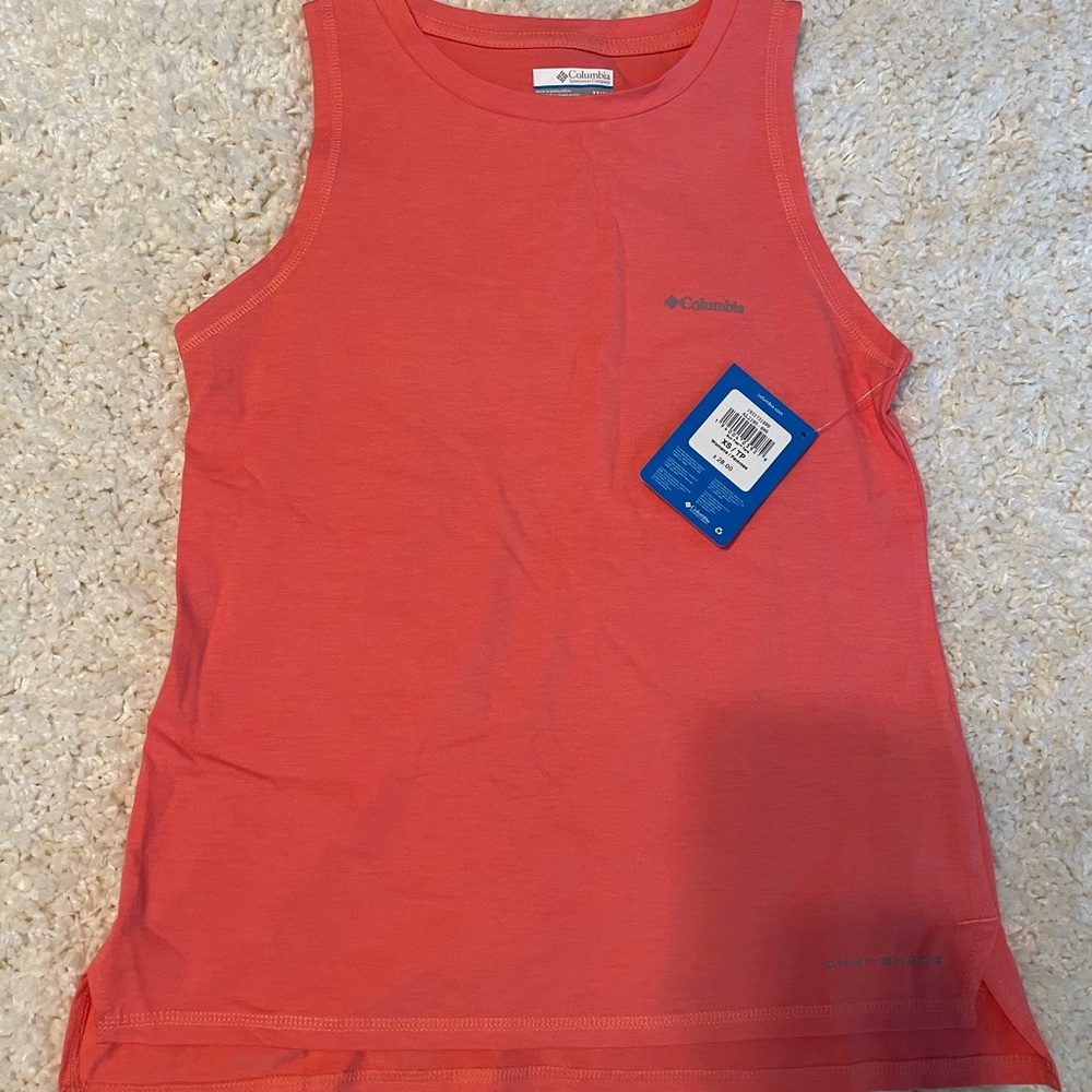 Columbia sun trek tank tops women xs extra small Omni shade upf 50 sun protect